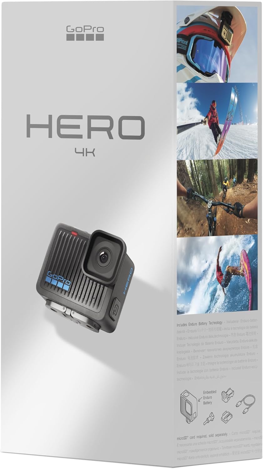 GoPro Hero - Compact Waterproof Action Camera with 4K Ultra HD Video, 12MP Photo, Touch Screen - Image 6