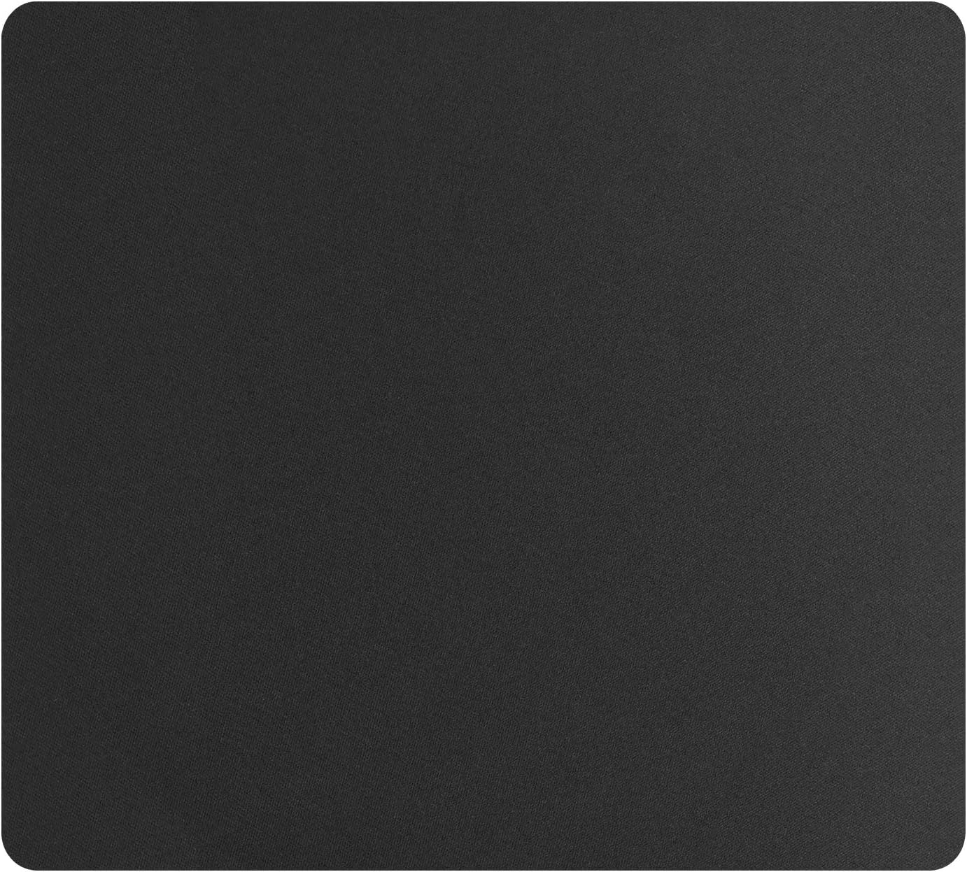 Mouse Pad 8.0×7.5×0.12 inches Premium-Textured Non-Slip Rubber Base Mouse Mat Mousepad for Office & Home, Black (1 Pack)