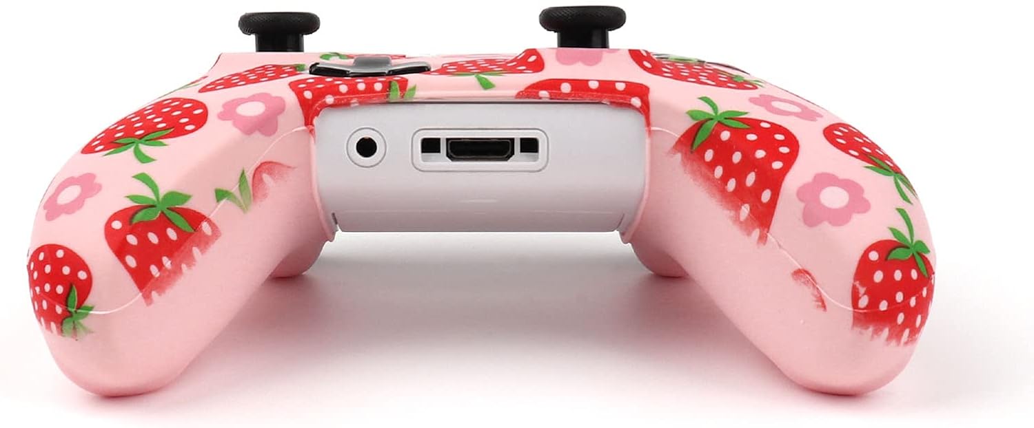 RALAN Controller Skin for Xbox One, Anti-Slip Silicone Controller Cover Protector Case Compatible for Xbox 1 Wireless/Wired Gamepad Joystick with 2 Cute Thumb Grips Caps. - Image 6