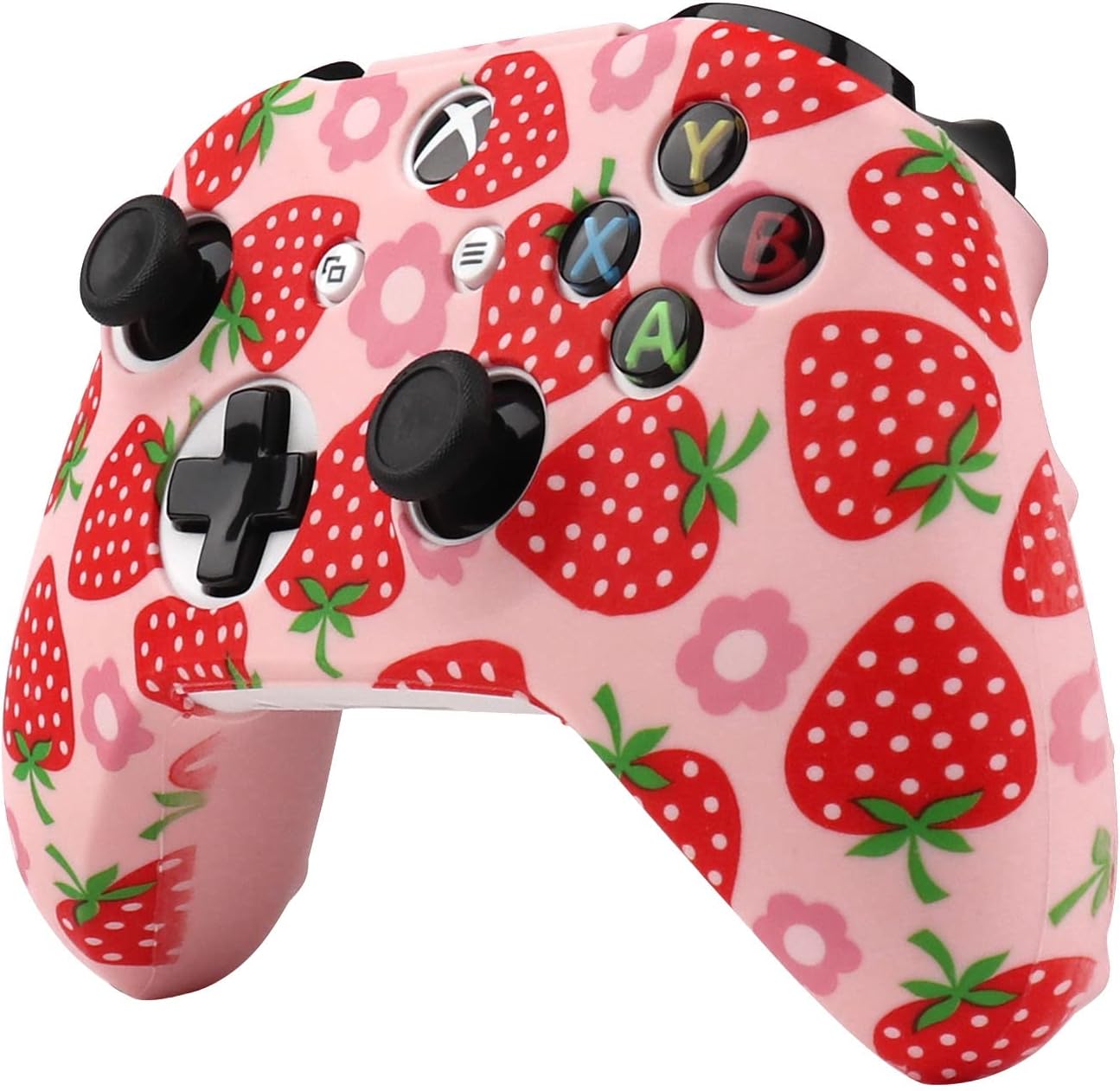 RALAN Controller Skin for Xbox One, Anti-Slip Silicone Controller Cover Protector Case Compatible for Xbox 1 Wireless/Wired Gamepad Joystick with 2 Cute Thumb Grips Caps. - Image 7